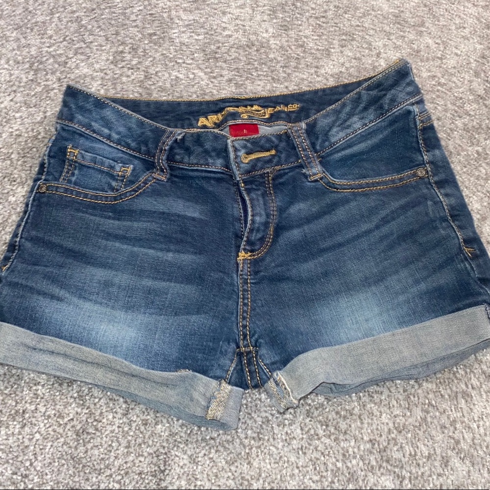 Arizona Low Rise Jean Shorts